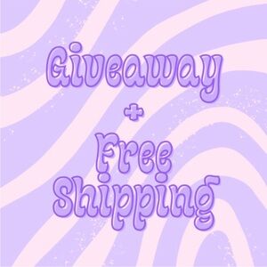 Giveaway + Free shipping 🎉